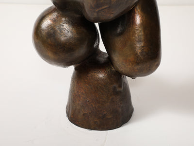 4 Piece Bronze Assemblage Sculpture 2 by David Haskell