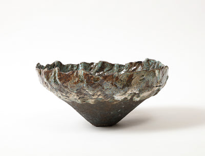 Large Sculptural Bowl #6 by Dena Zemsky