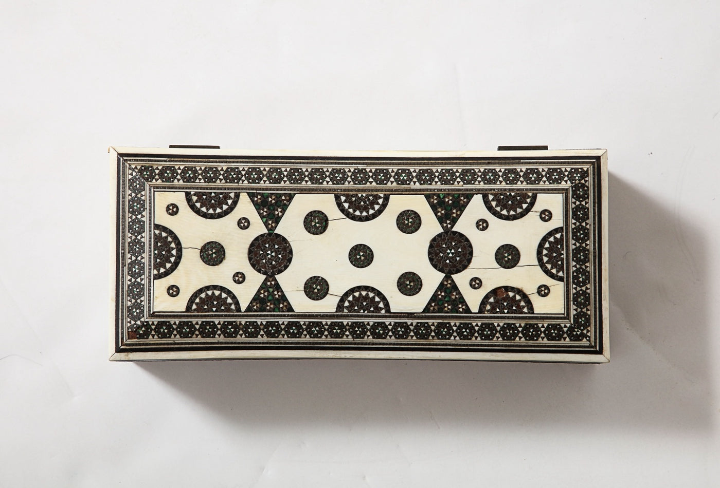 Inlaid Jewelry Box by Attributed to Eugenio Quarti