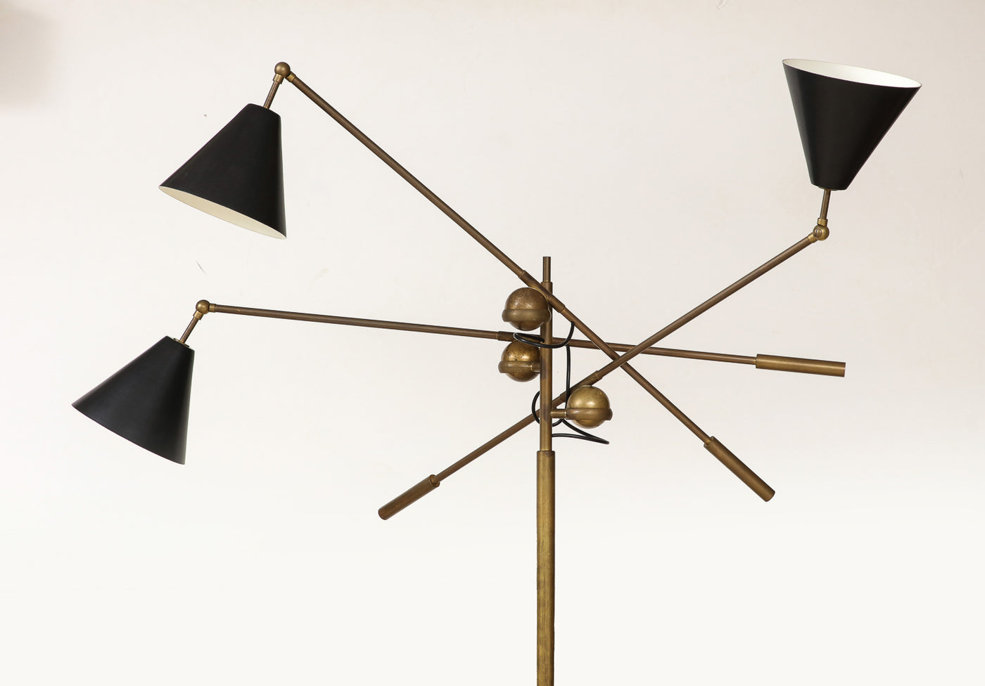 3-Arm Floor lamp by Fedele Papagni