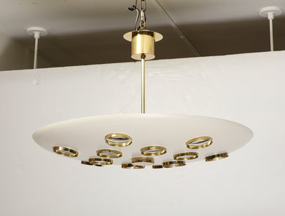 Contemporary Saucer Pendant by Fedele Papagni
