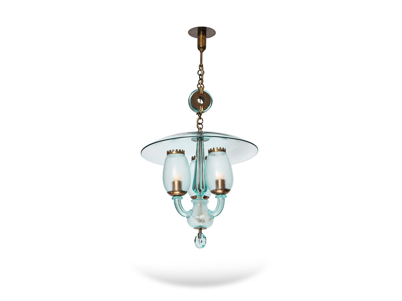 Rare Corroso Chandelier by Flavio Poli for Seguso