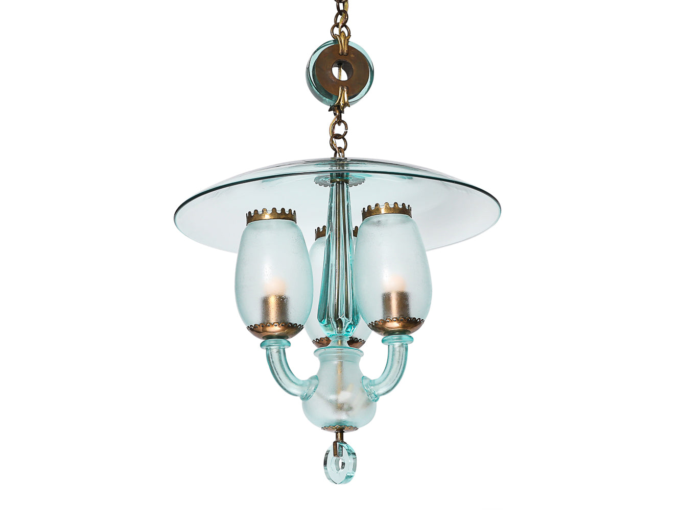 Rare Corroso Chandelier by Flavio Poli for Seguso
