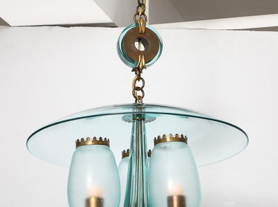 Rare Corroso Chandelier by Flavio Poli for Seguso