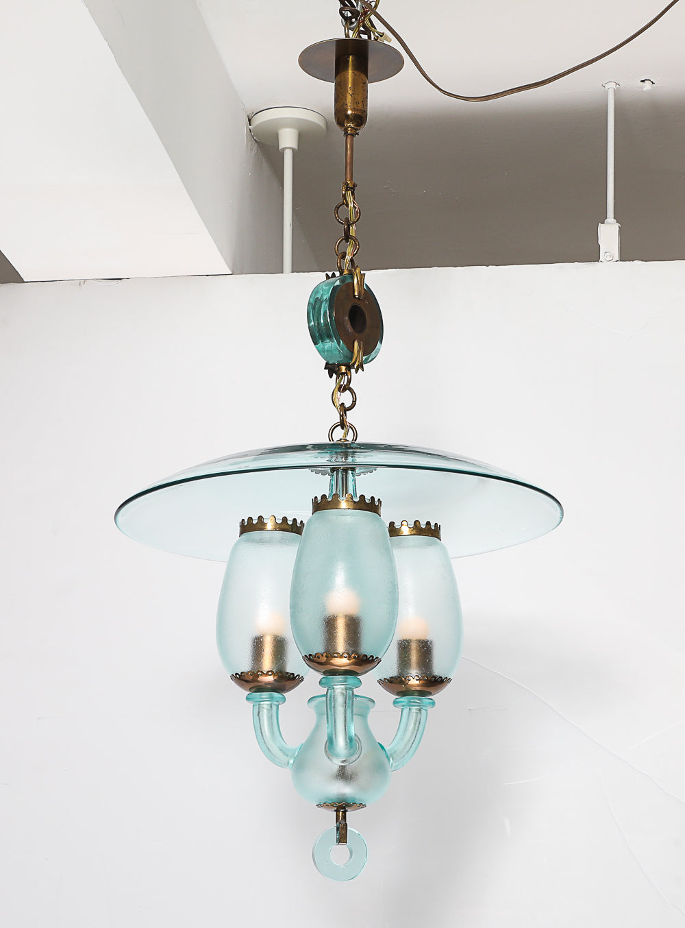 Rare Corroso Chandelier by Flavio Poli for Seguso