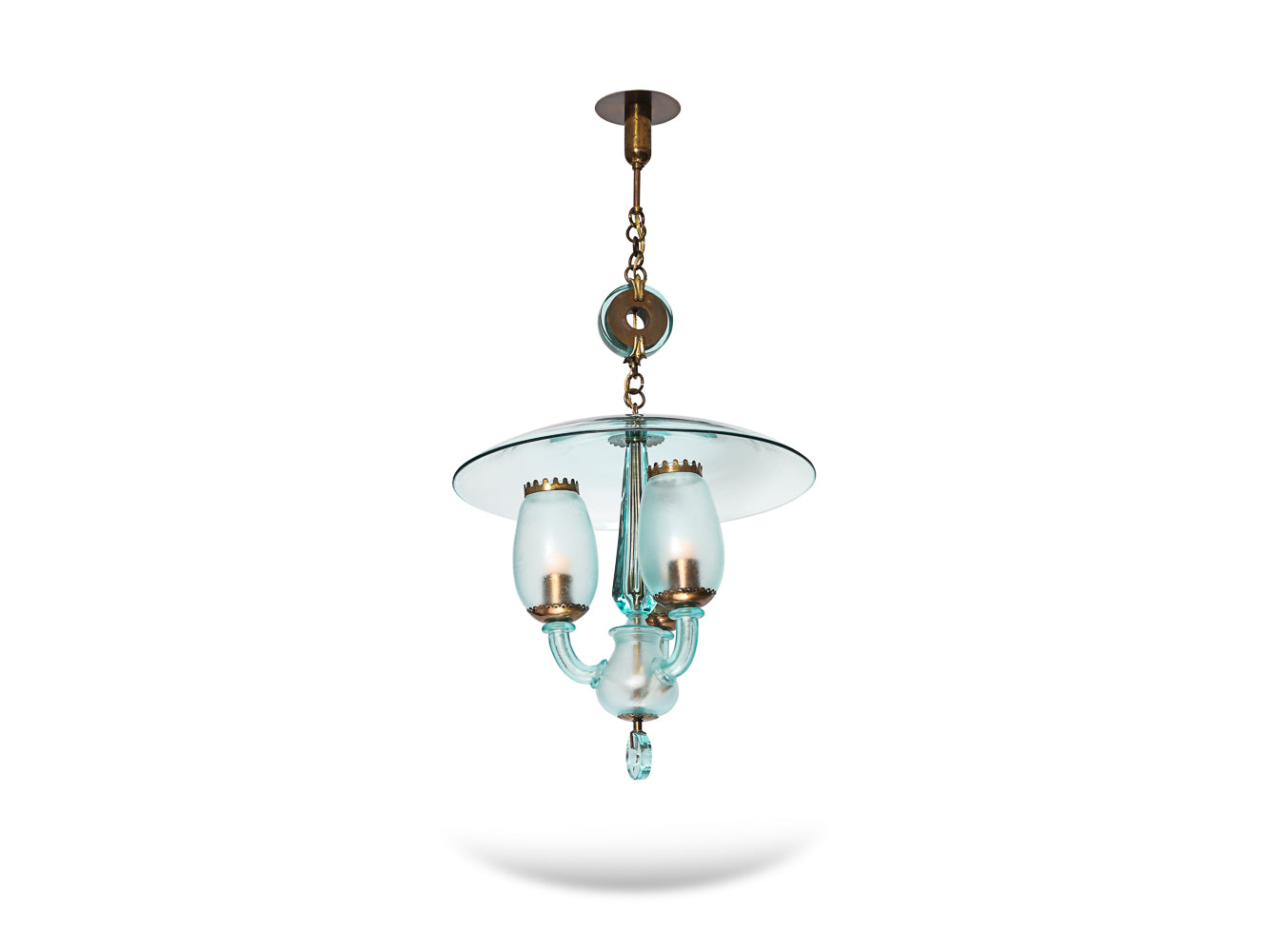 Rare Corroso Chandelier by Flavio Poli for Seguso