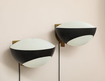 Pair of Wall Lights by Fontana Arte