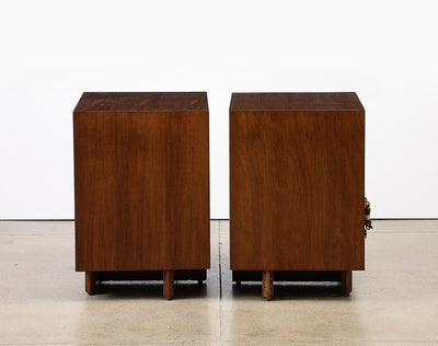 Pair of Bedside Tables by Frank Lloyd Wright