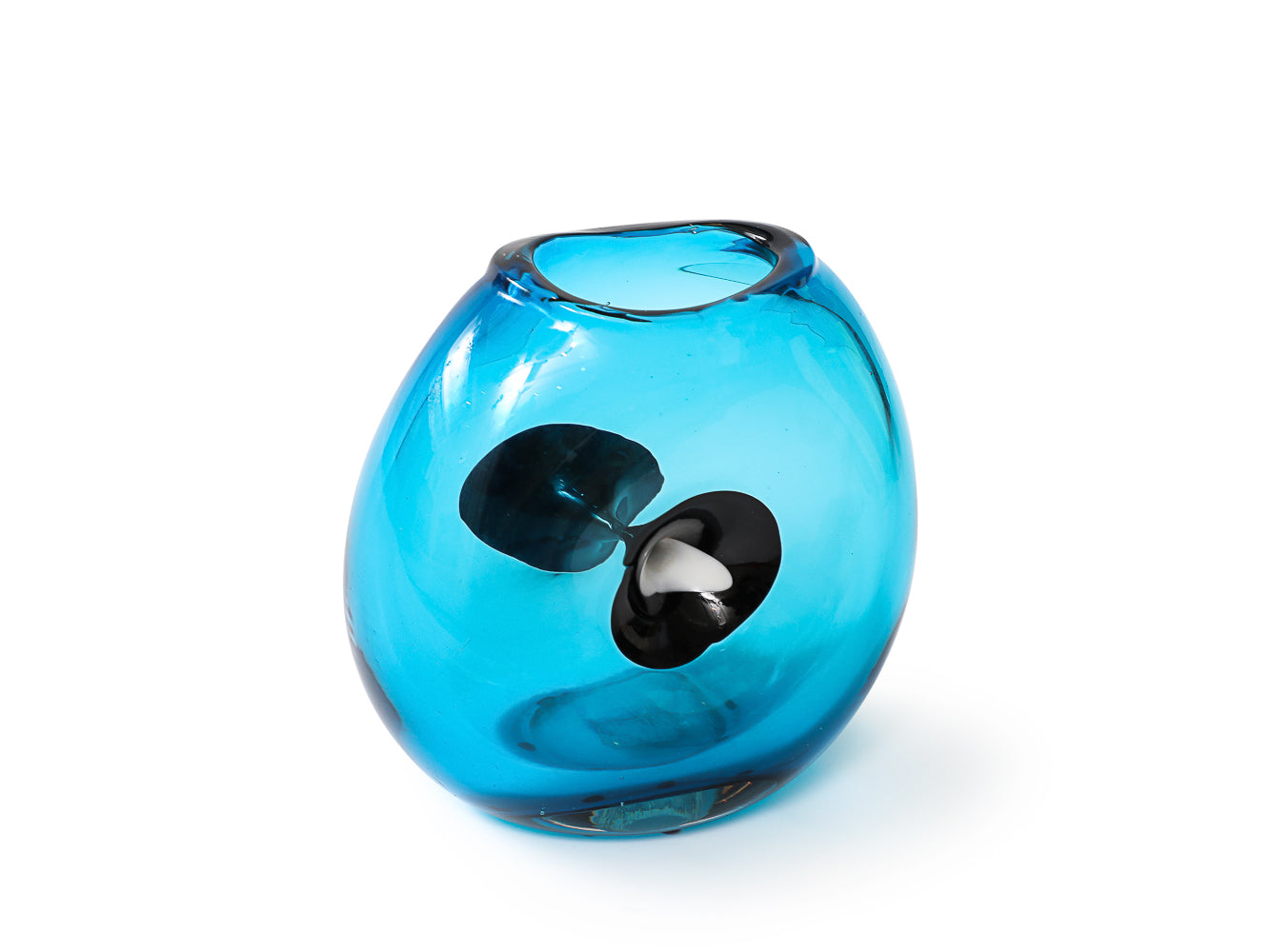 Hand Blown Glass Vase by Fulvio Bianconi