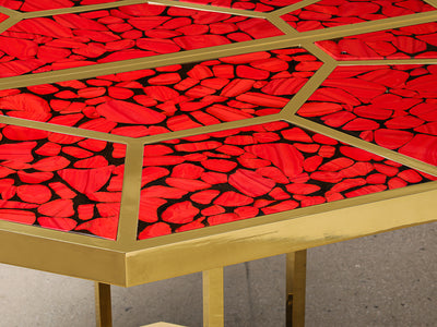 Four Hands, "Puzzle" Dining Table by Gabriella Crespi & Franco Deboni