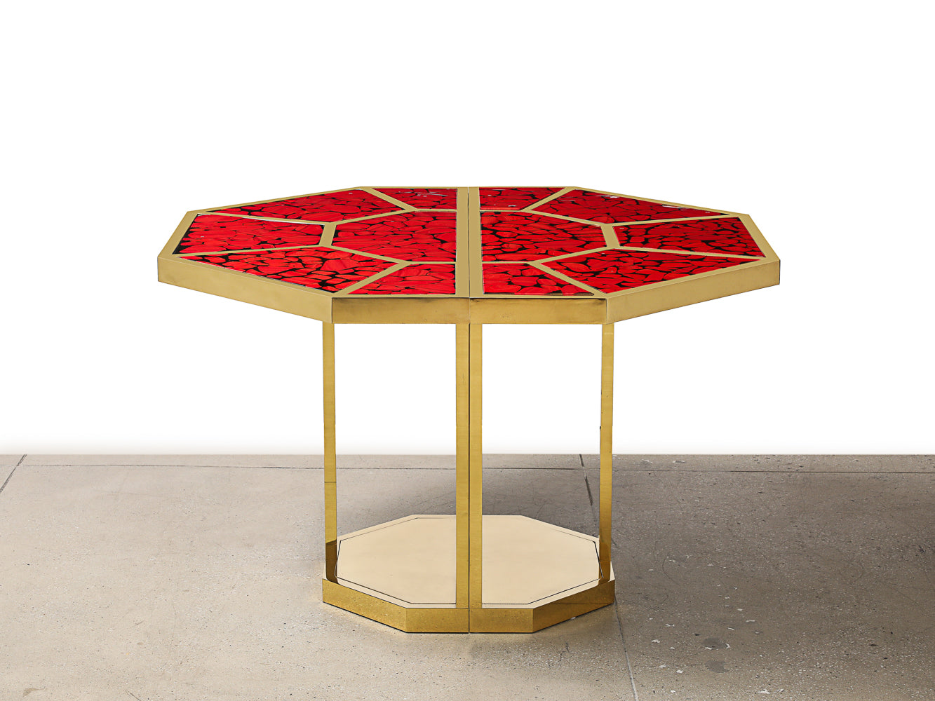 Four Hands, "Puzzle" Dining Table by Gabriella Crespi & Franco Deboni