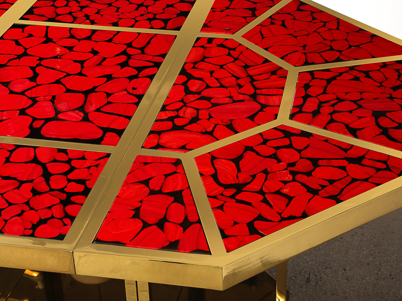 Four Hands, "Puzzle" Dining Table by Gabriella Crespi & Franco Deboni