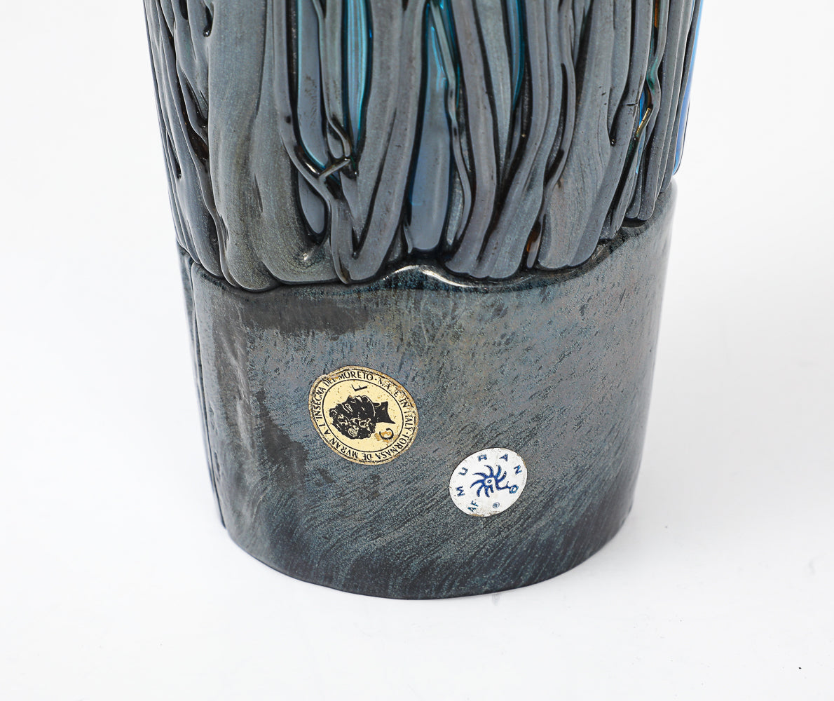 Unique Blown Glass Vase by Galliano Ferro – Donzella LTD.