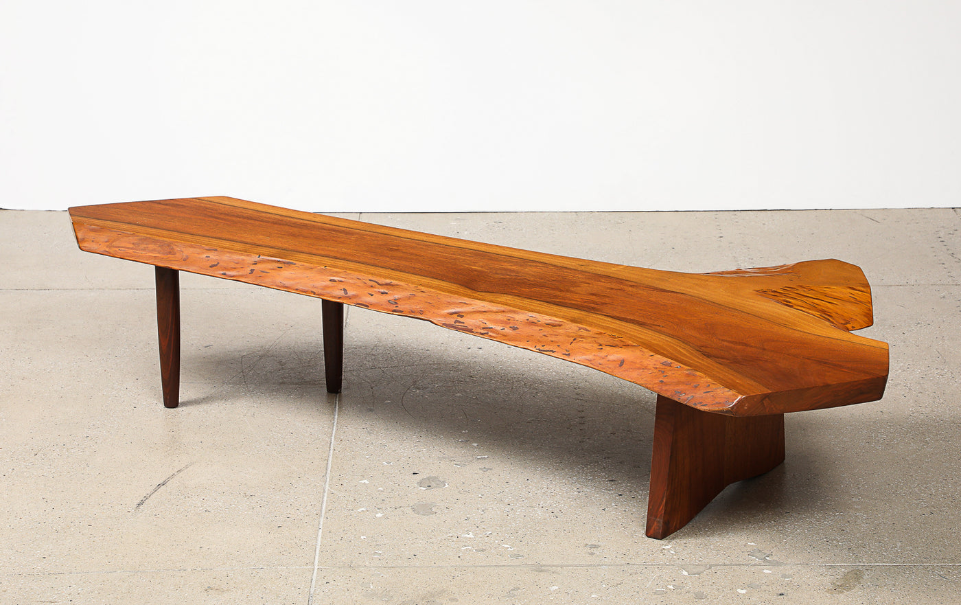 "R" Bench Cocktail Table by George Nakashima Studio