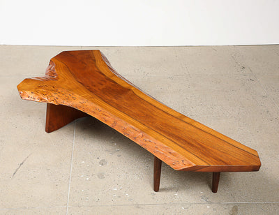 "R" Bench Cocktail Table by George Nakashima Studio