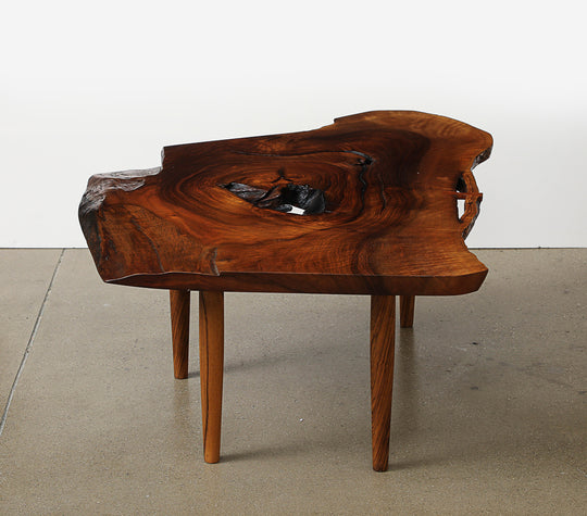 English Walnut Slab Coffee Table by George Nakashima – Donzella LTD.