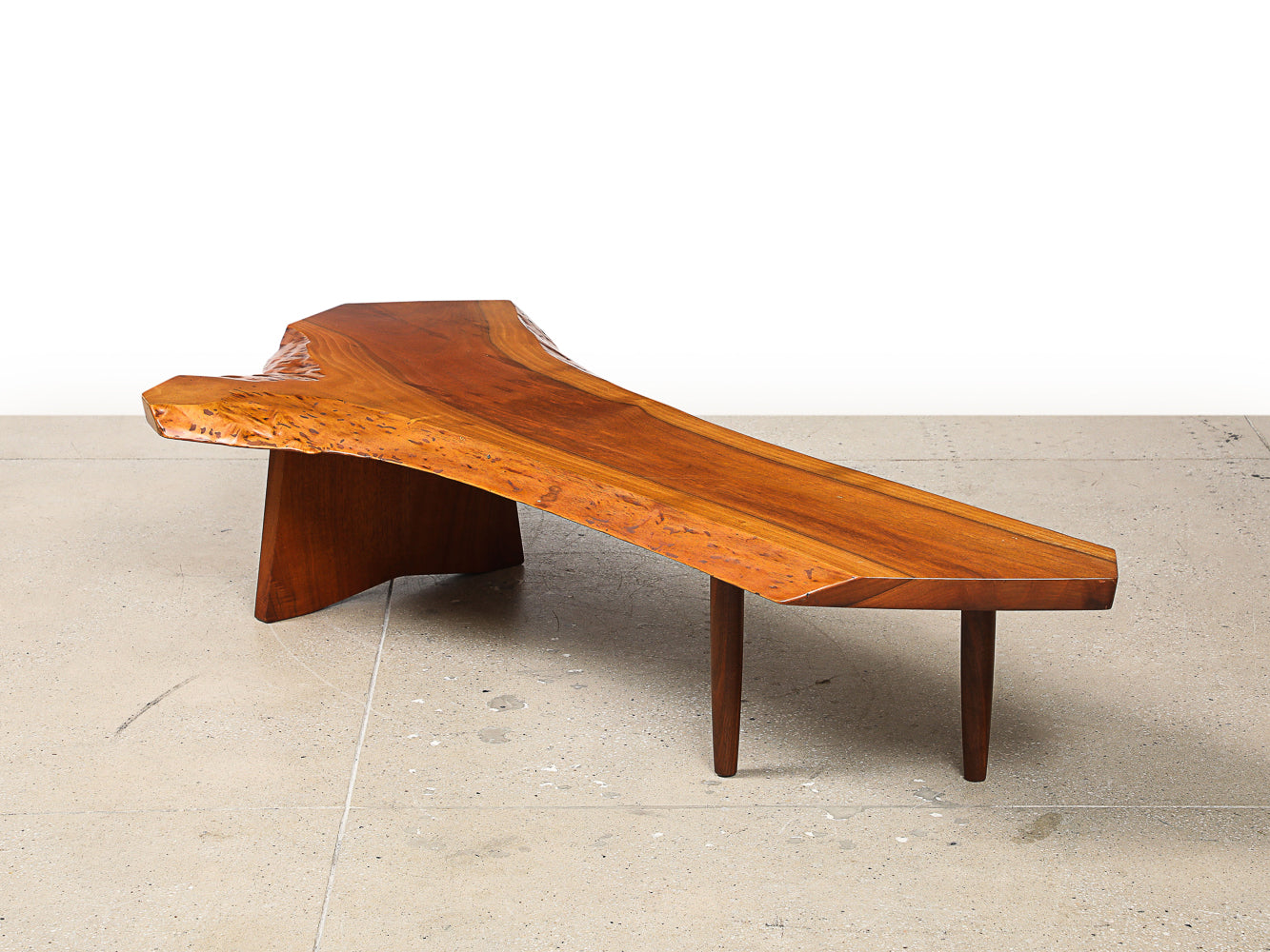 "R" Bench Cocktail Table by George Nakashima Studio