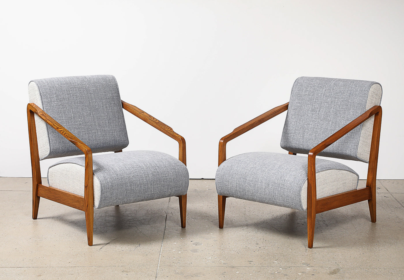 Rare Lounge Chairs by Gio Ponti