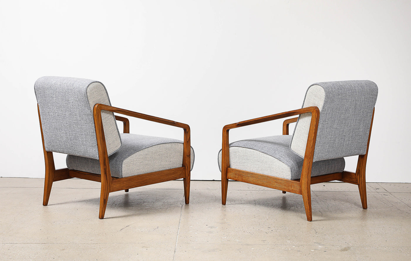 Rare Lounge Chairs by Gio Ponti