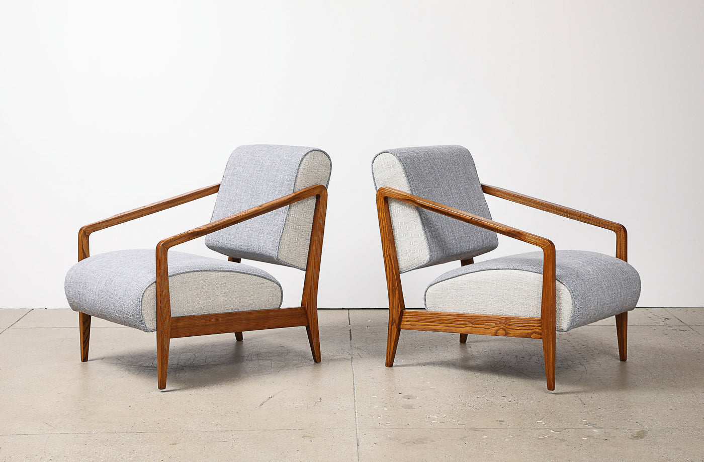 Rare Lounge Chairs by Gio Ponti