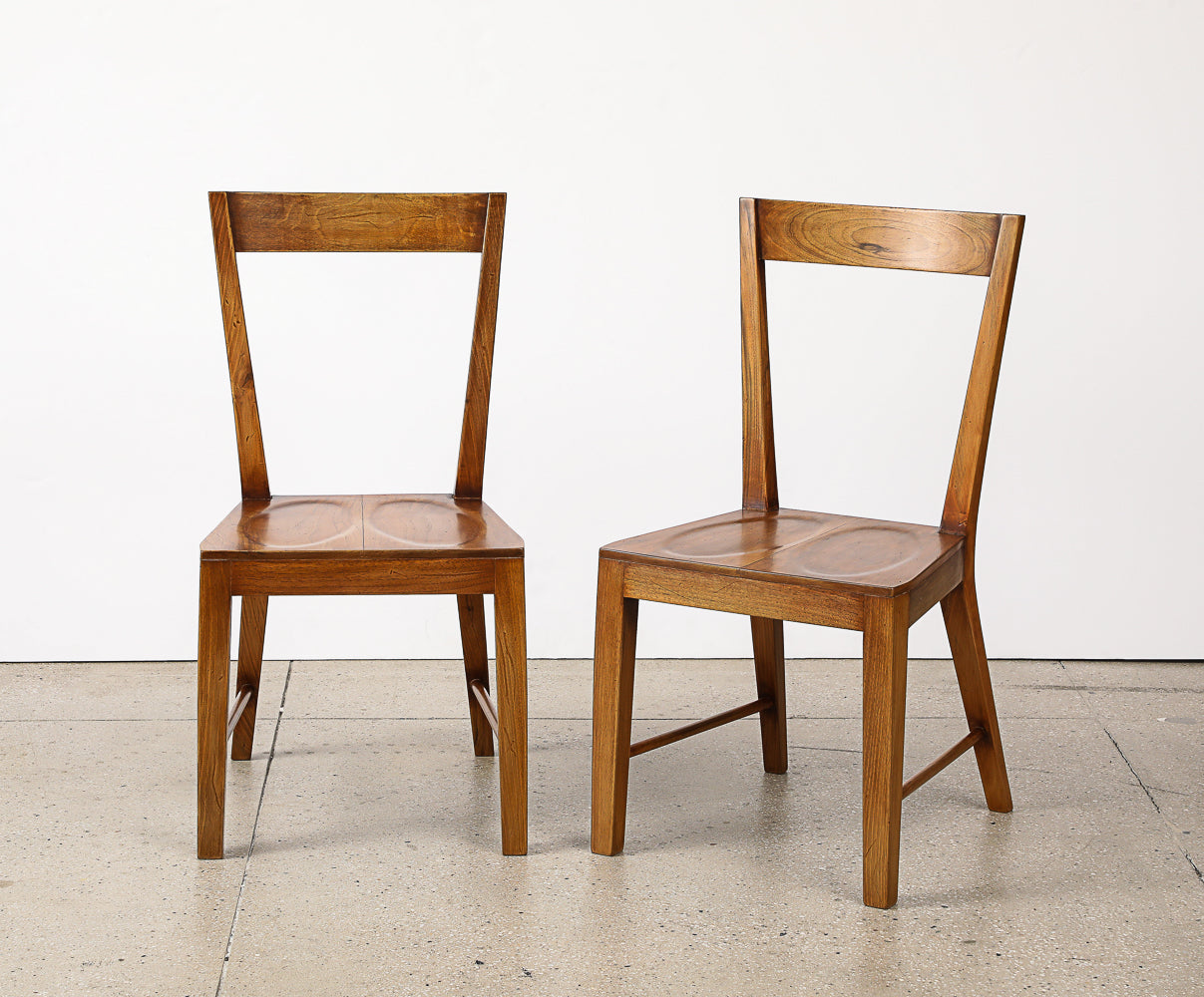 Rare Livia Variant Side Chairs by Gio Ponti