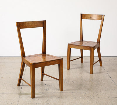 Rare Livia Variant Side Chairs by Gio Ponti