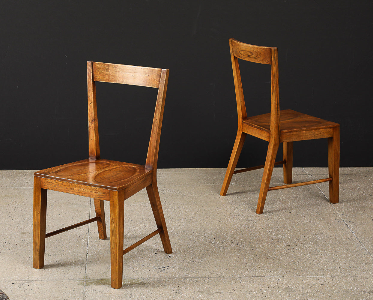 Rare Livia Variant Side Chairs by Gio Ponti