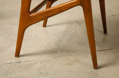 Rare Pair of Sculptural Stools by Gio Ponti