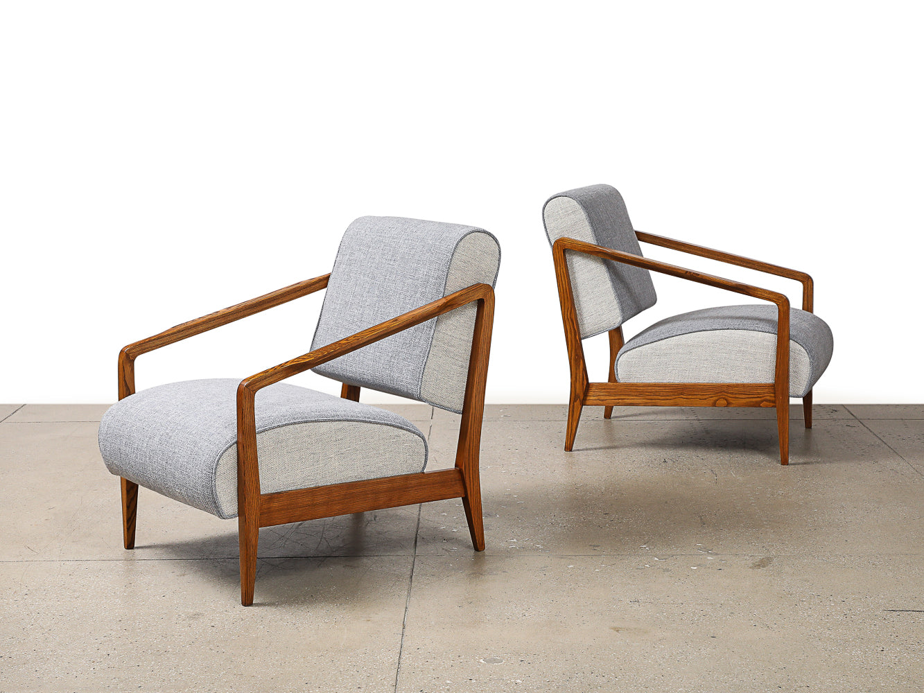 Rare Lounge Chairs by Gio Ponti