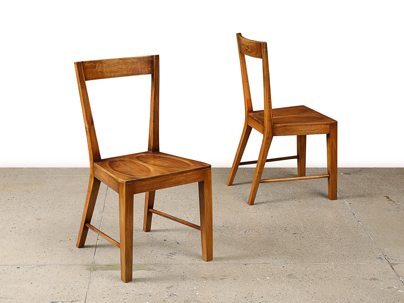 Rare Livia Variant Side Chairs by Gio Ponti