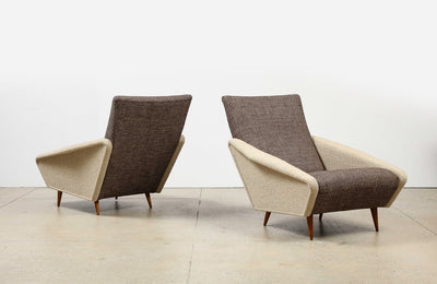 Model No. 807A Distex Lounge Chairs by Gio Ponti for Cassina