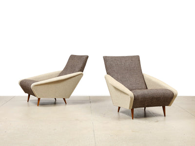 Model No. 807A Distex Lounge Chairs by Gio Ponti for Cassina