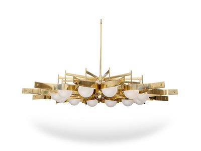 Re-Edition Pavone Chandelier by Gio Ponti for Arredoluce