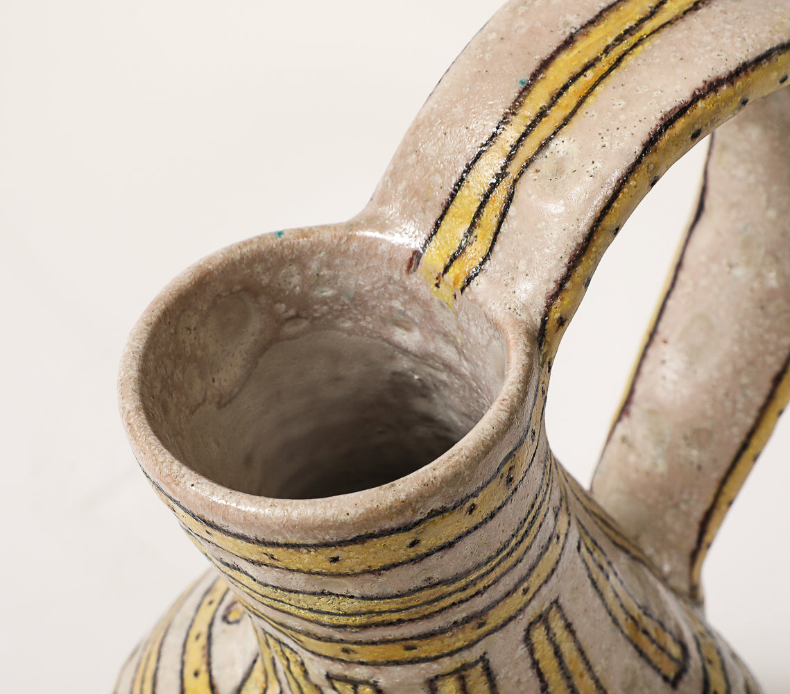 Ceramic Pitcher by Guido Gambone