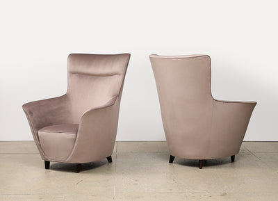 Pair of Lounge Chairs by Ico Parisi