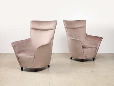 Pair of Lounge Chairs by Ico Parisi