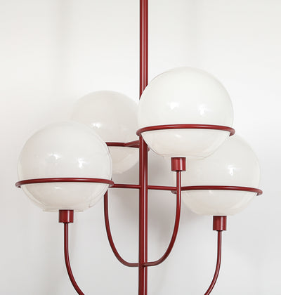 Rare 4 Light Chandelier by Ico Parisi