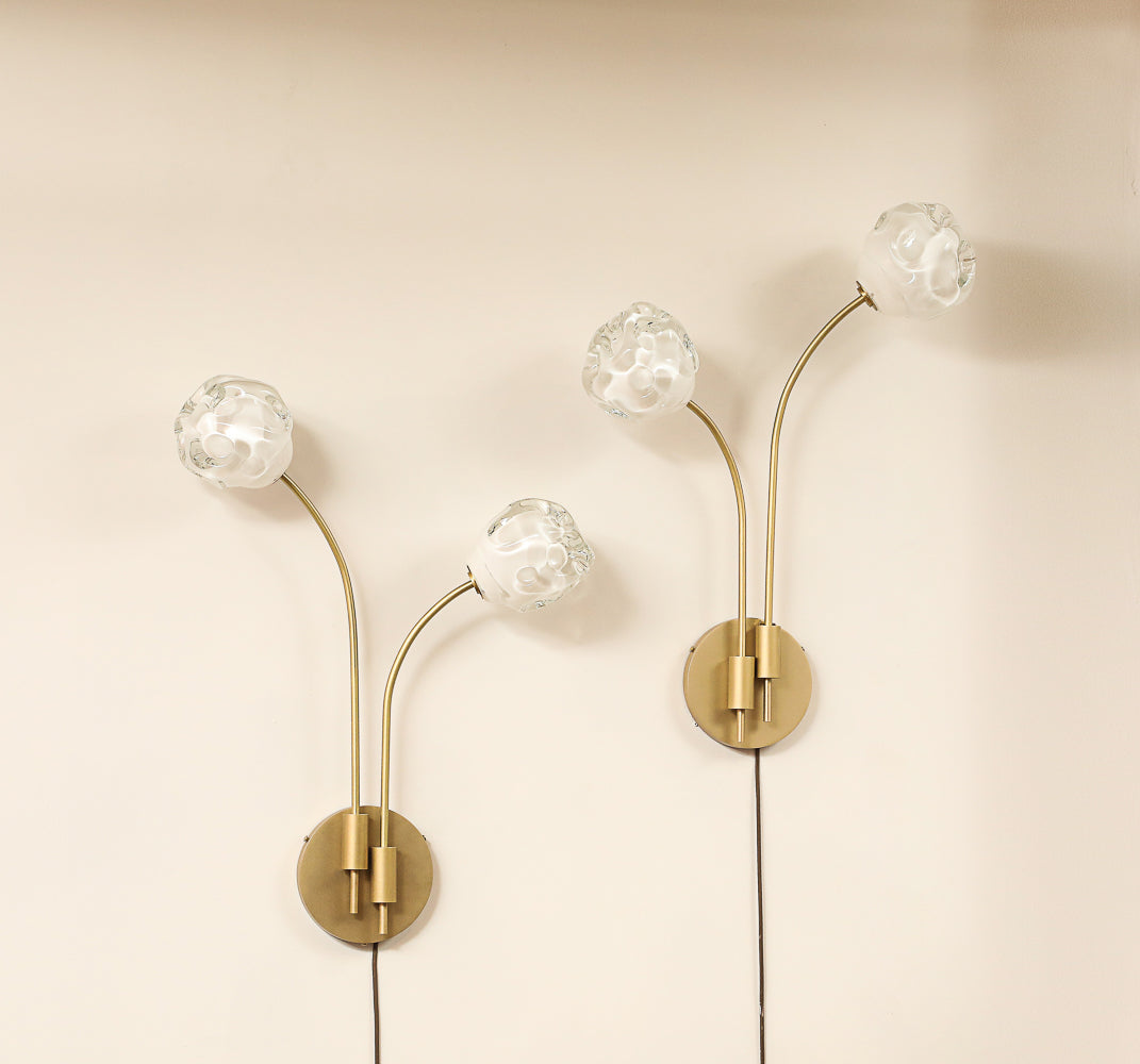 Pair of Morel Sconces by Lorin Silverman