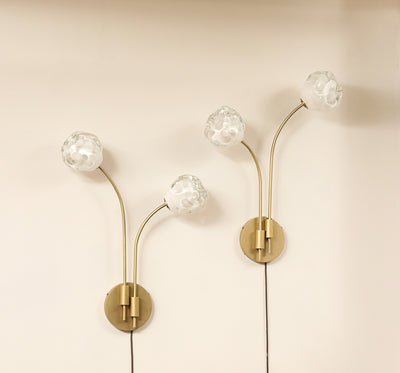 Pair of Morel Sconces by Lorin Silverman