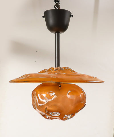 Morel Lantern Tangerine by Lorin Silverman