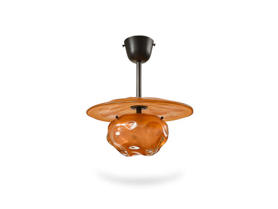 Morel Lantern Tangerine by Lorin Silverman