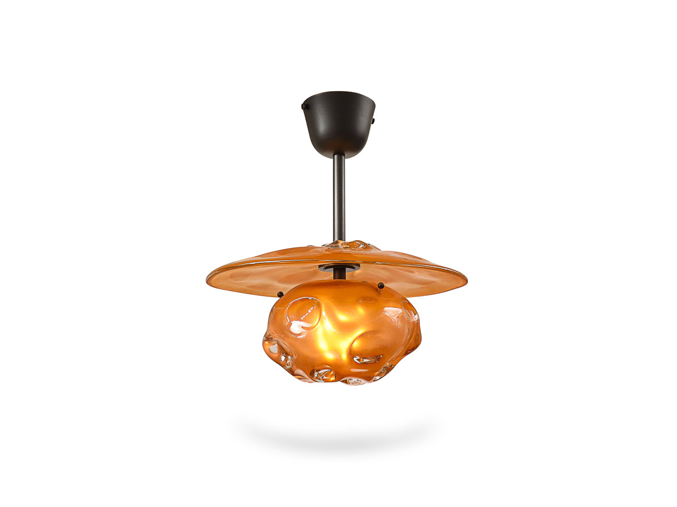 Morel Lantern Tangerine by Lorin Silverman