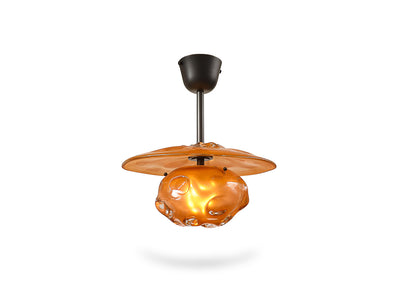 Morel Lantern Tangerine by Lorin Silverman