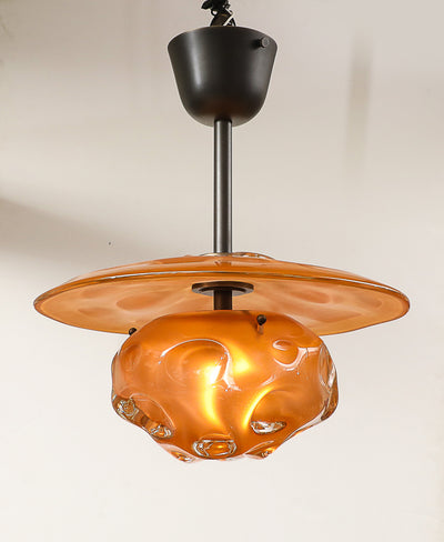 Morel Lantern Tangerine by Lorin Silverman