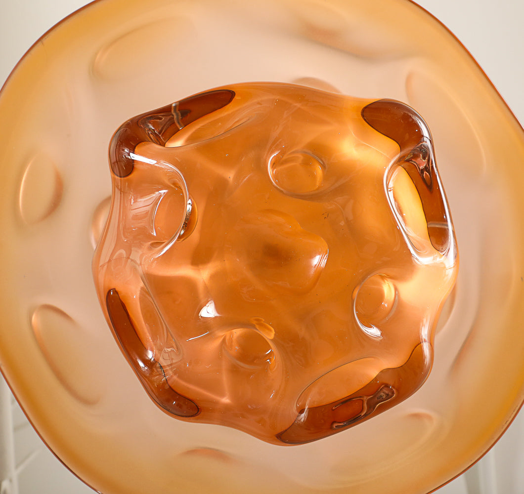 Morel Lantern Tangerine by Lorin Silverman