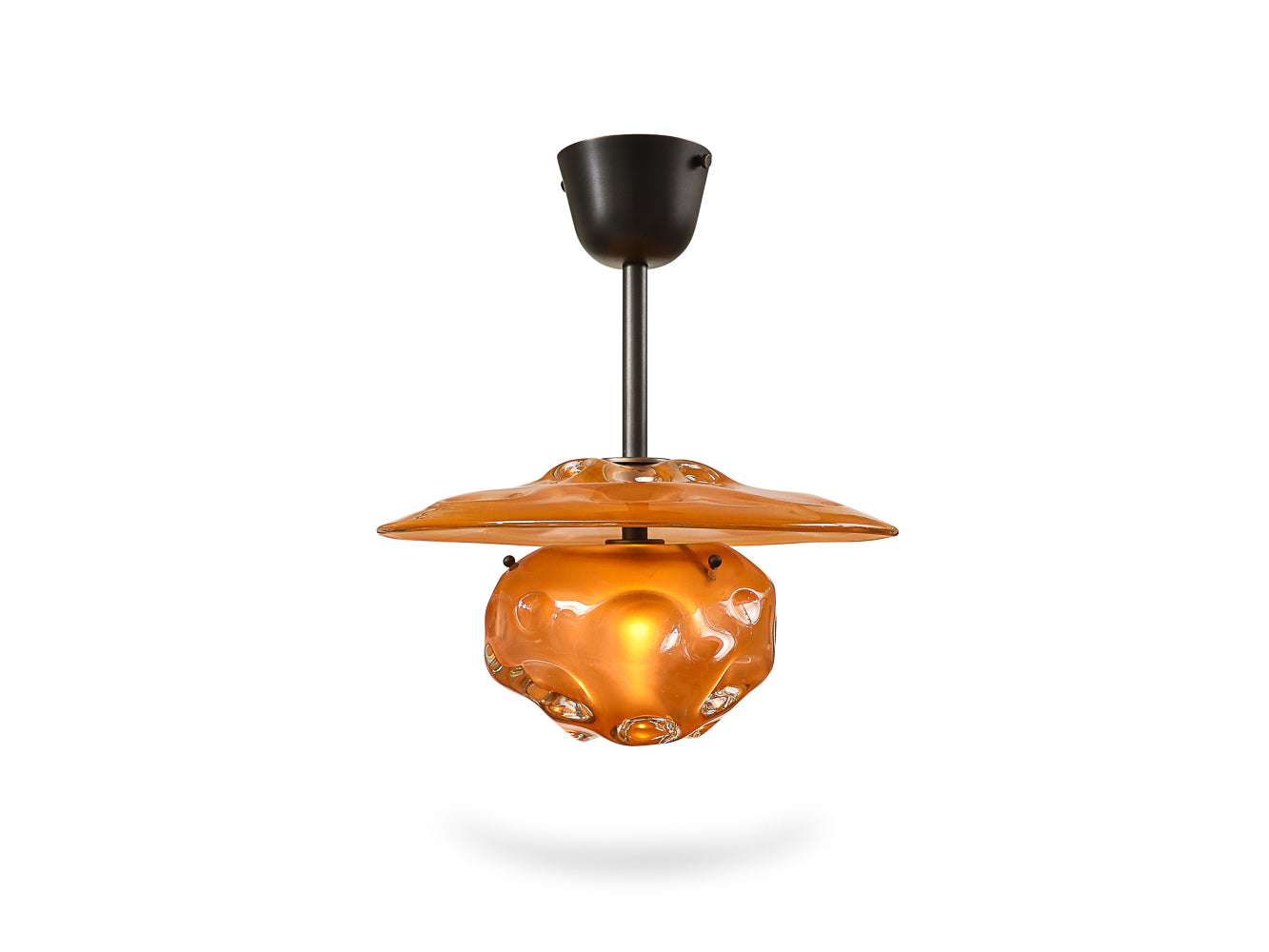 Morel Lantern Tangerine by Lorin Silverman