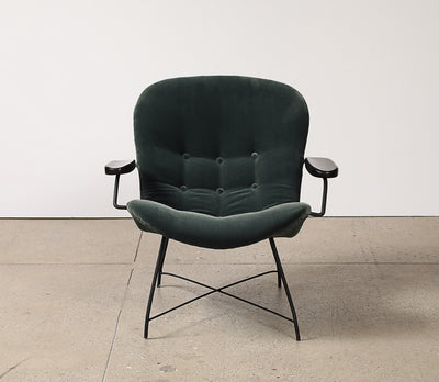 Sculptural Lounge Chair by Martin Eisler & Carlo Hauner