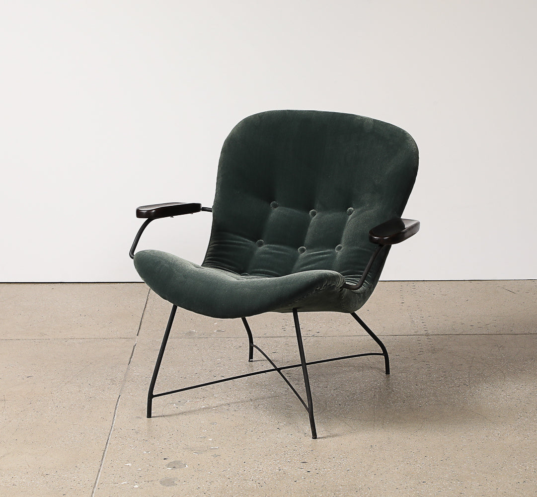 Sculptural Lounge Chair by Martin Eisler & Carlo Hauner