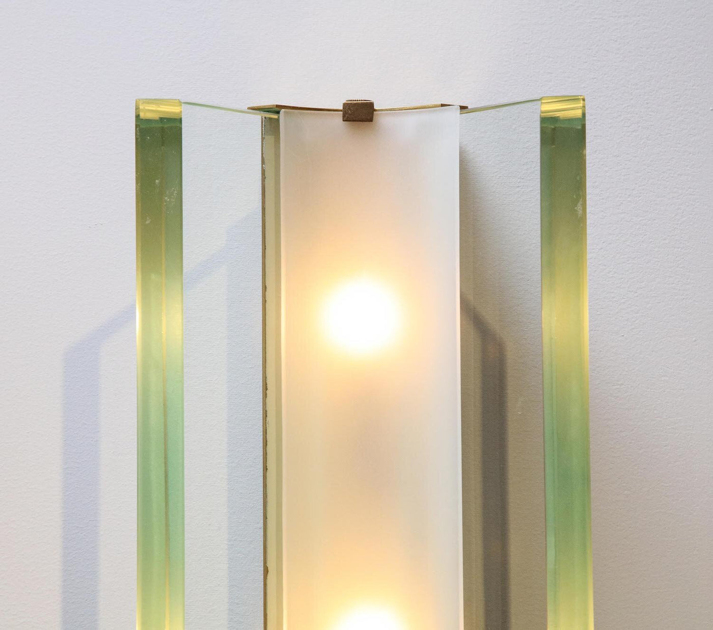 No. 2052, Rare Pair of Sconces by Max Ingrand for Fontana Arte