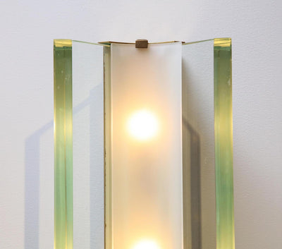 No. 2052, Rare Pair of Sconces by Max Ingrand for Fontana Arte